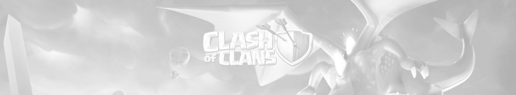 Clash Banner Graustufen